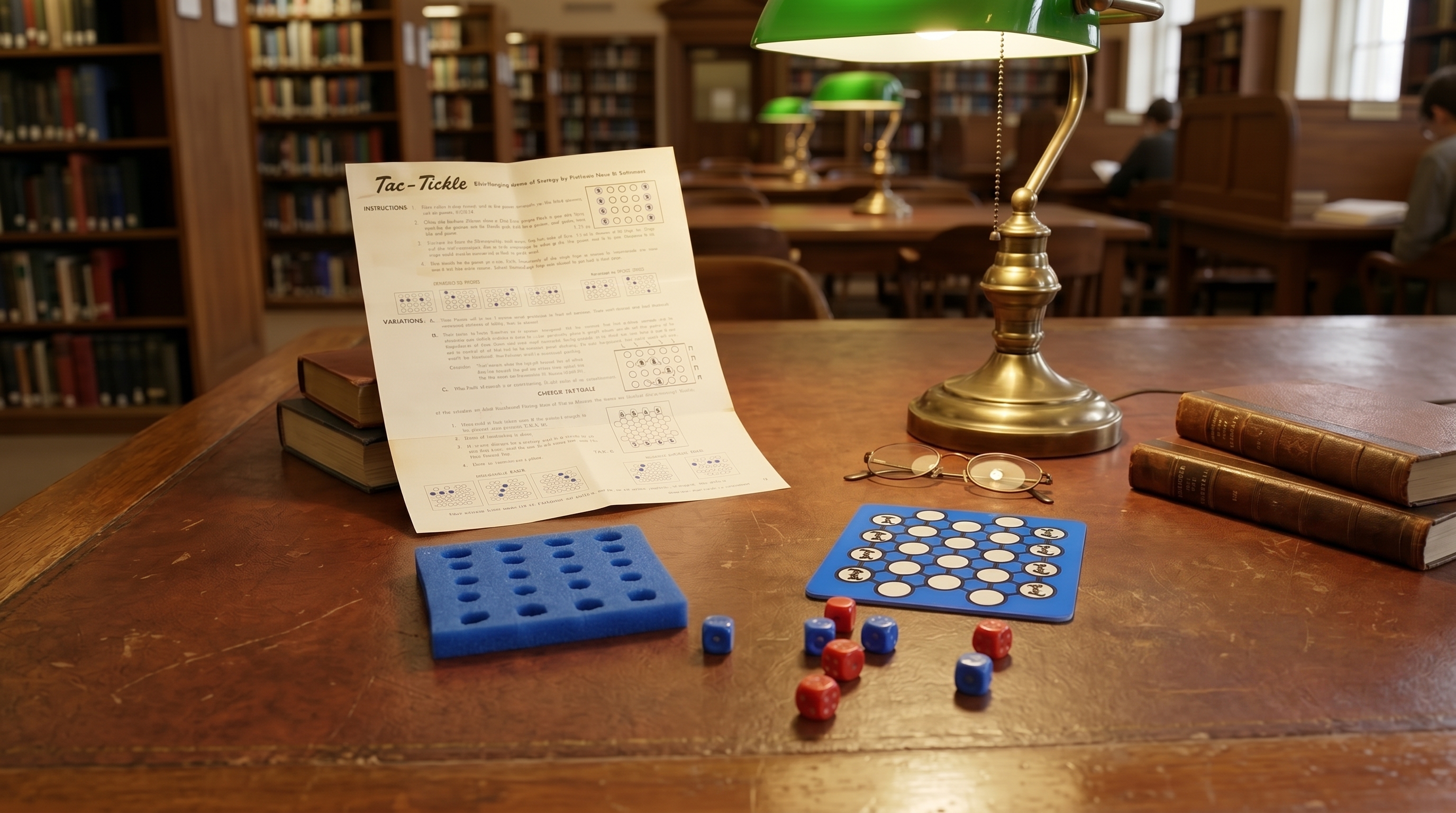 TAC-TICKLE: A Challenging Game of Pure Strategy